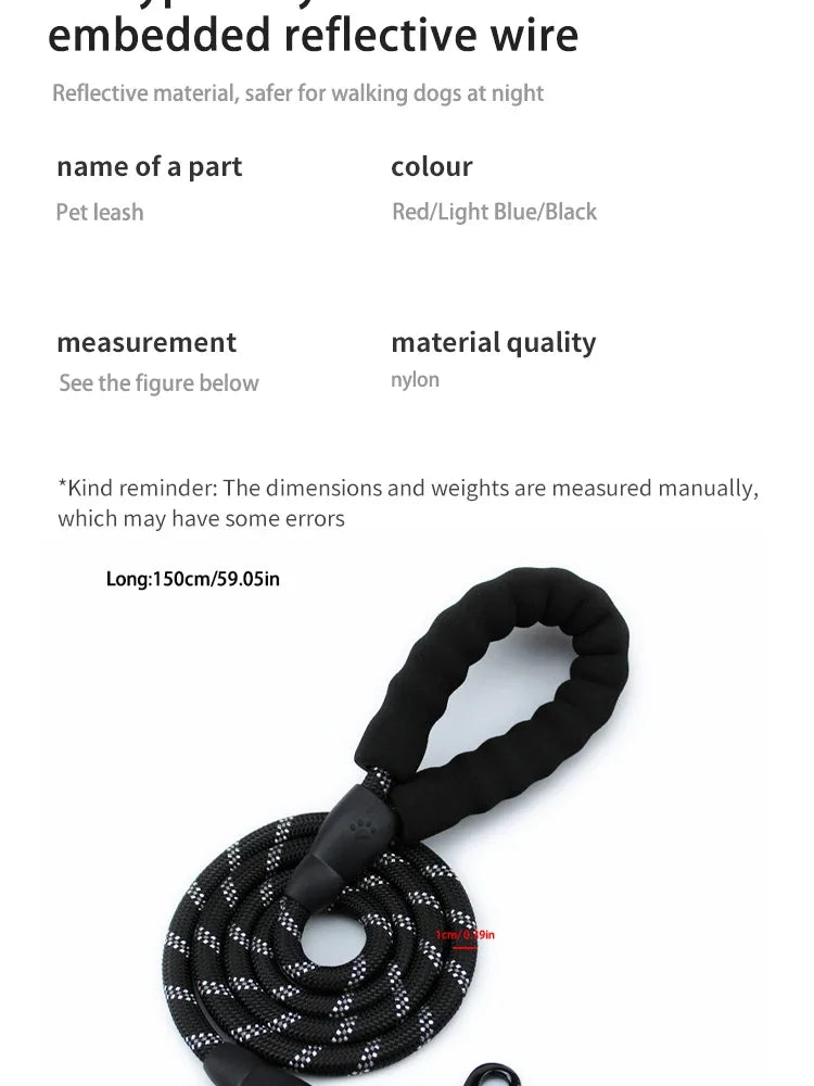 Reflective No-Pull Dog Leash