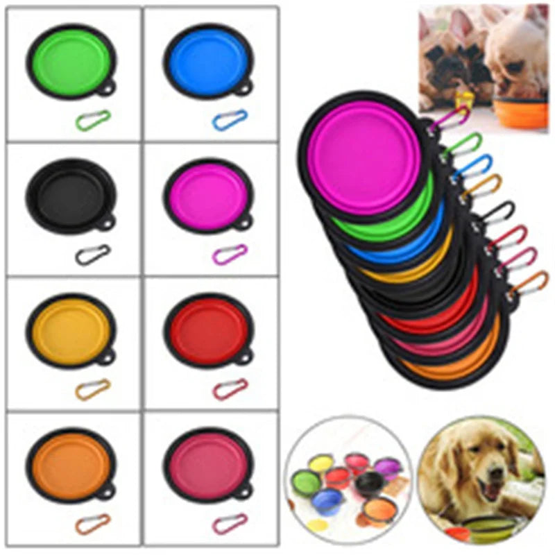 Foldable Pet Travel Bowl