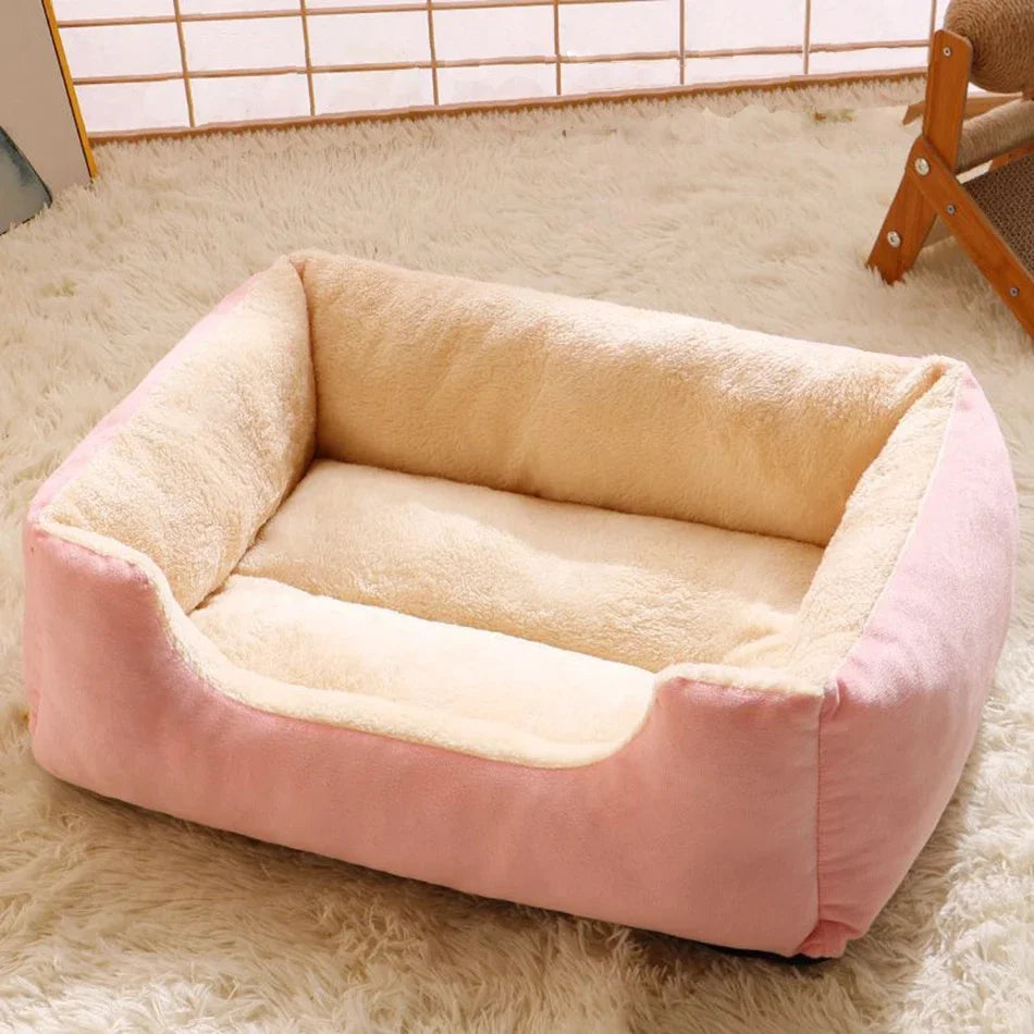 Plush Comfort Cat Bed