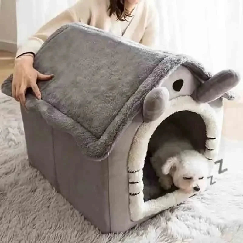 Removable Cushion Pet Den