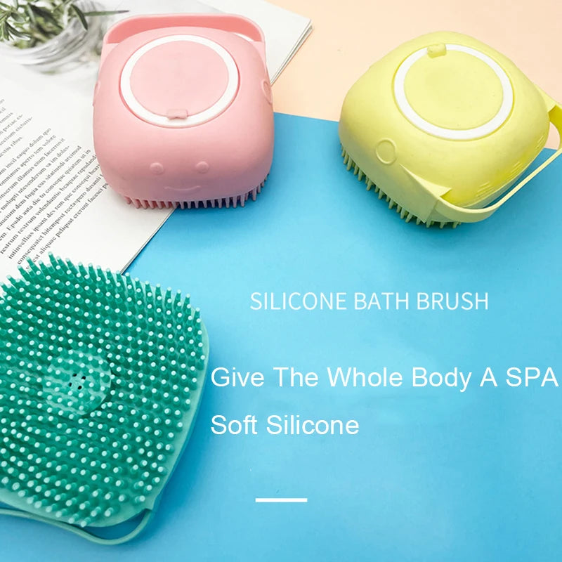 Silicone Pet Bath Brush