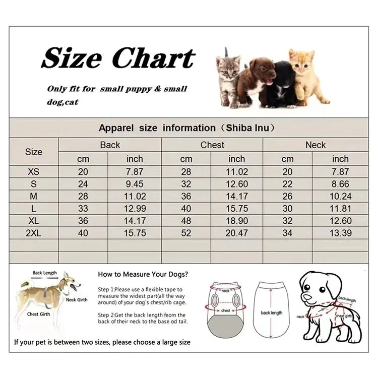 Windproof Dog Vest Coat