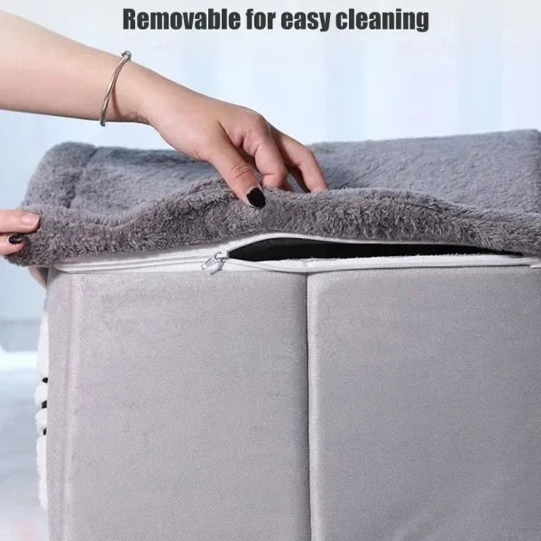 Removable Cushion Pet Den