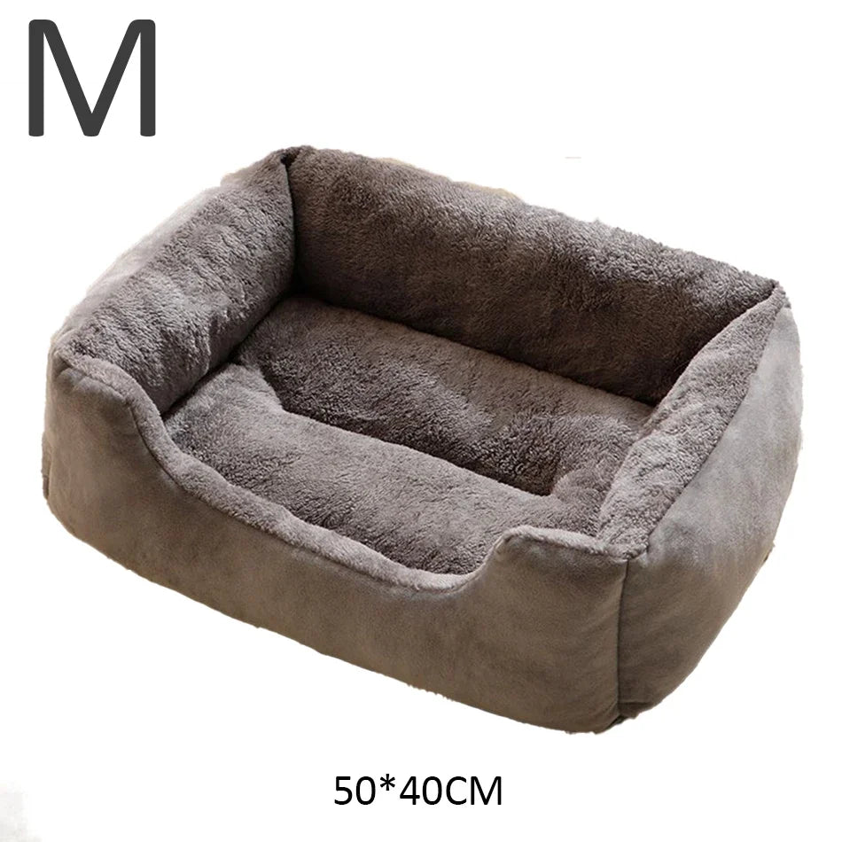 Plush Comfort Cat Bed