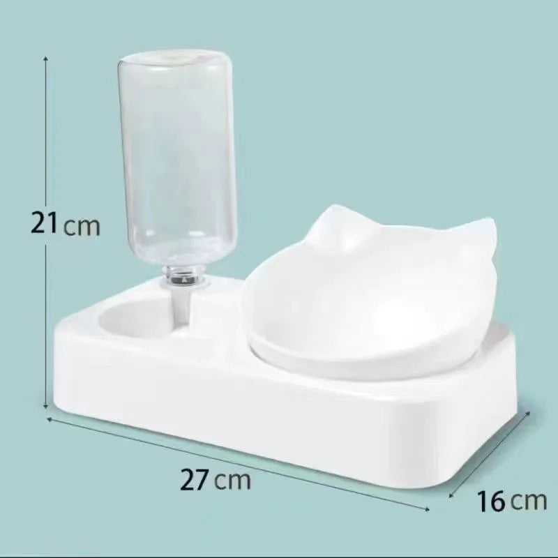 ErgoLift Dual Pet Feeder