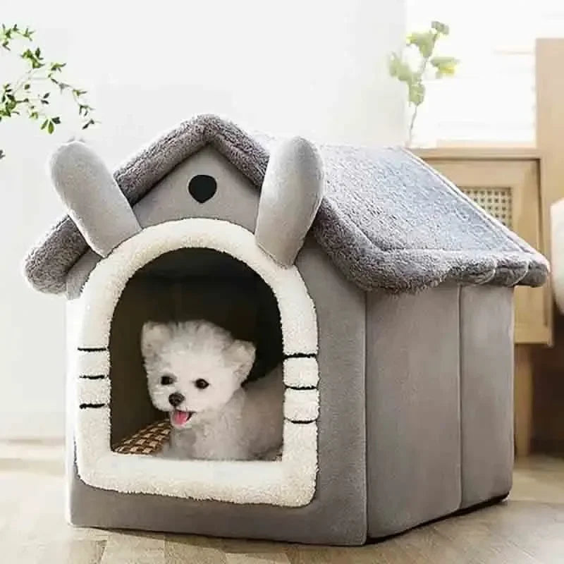 Removable Cushion Pet Den