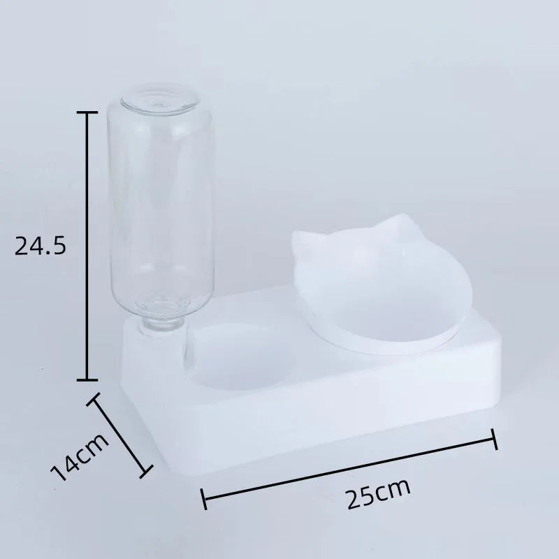 ErgoLift Dual Pet Feeder