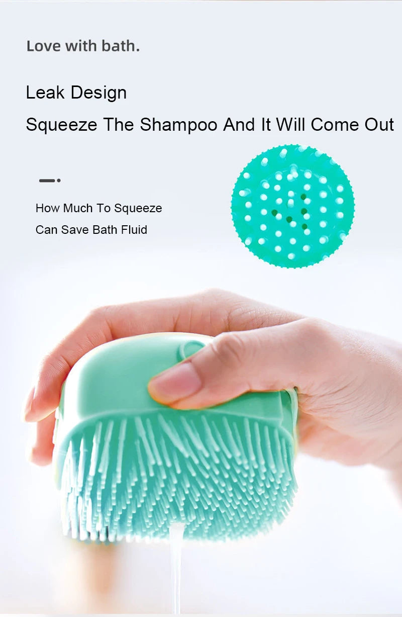Silicone Pet Bath Brush