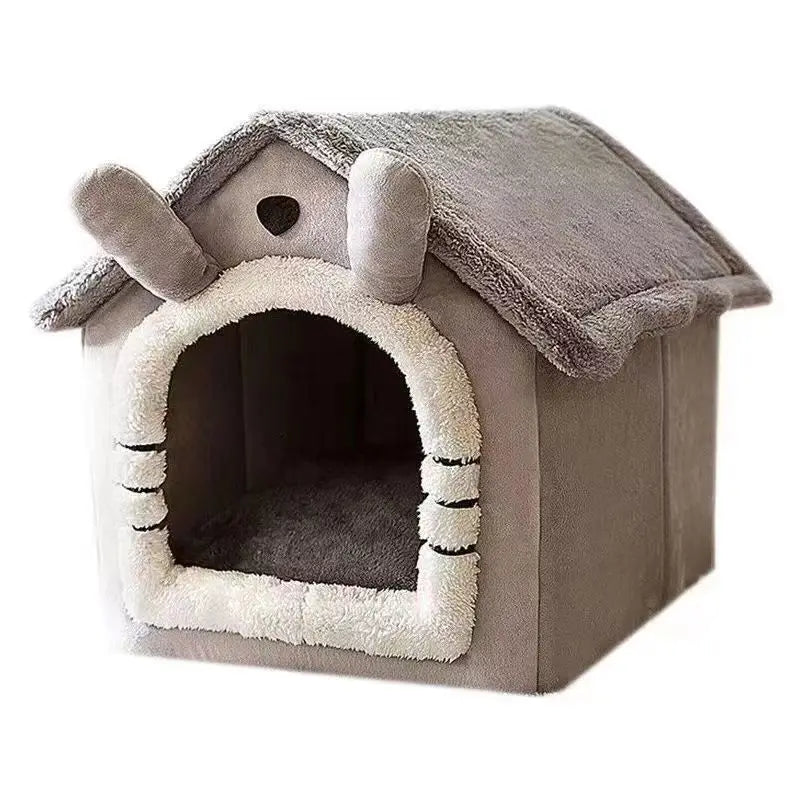 Removable Cushion Pet Den