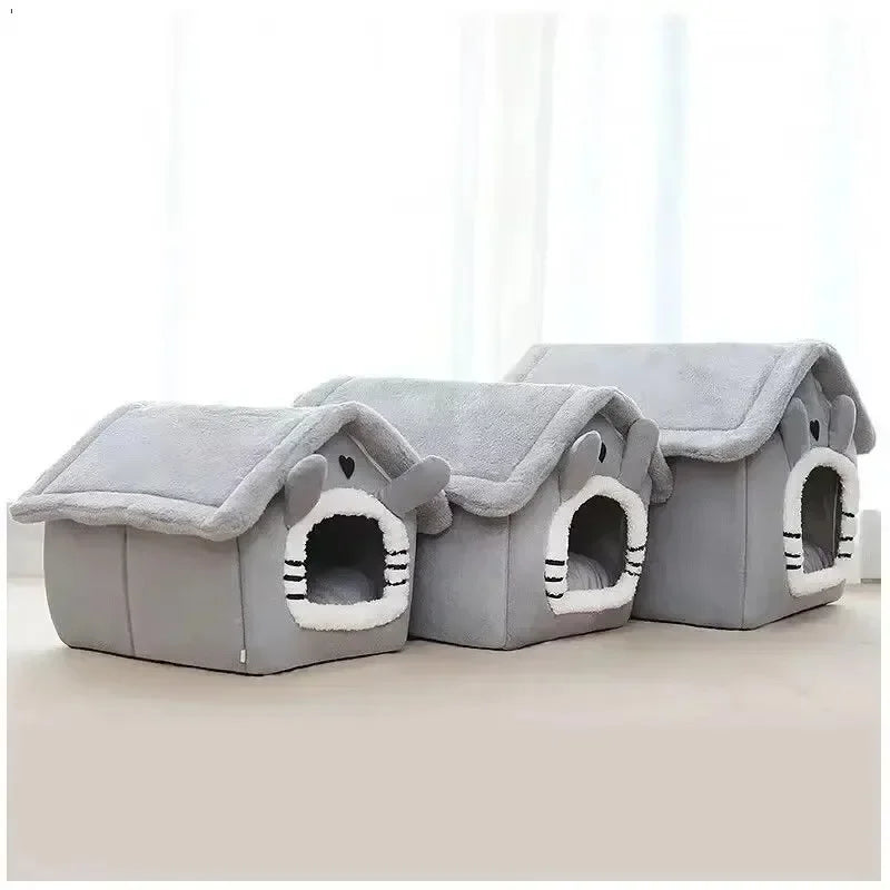 Removable Cushion Pet Den