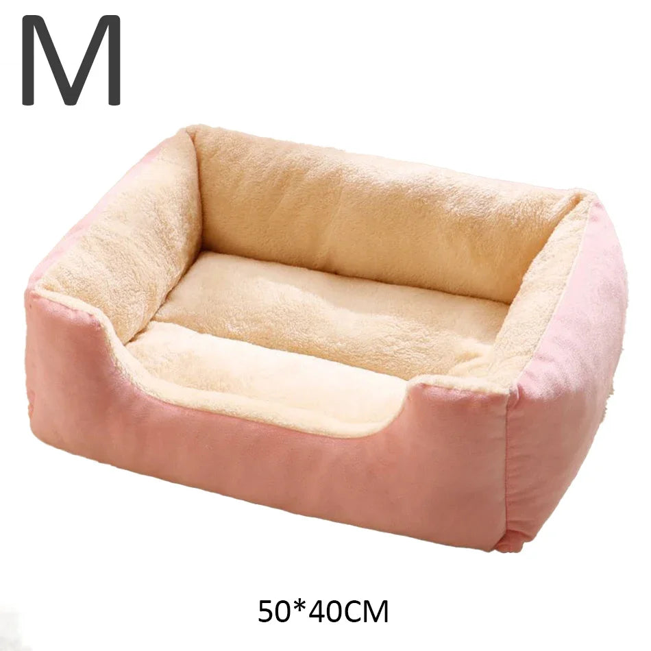 Plush Comfort Cat Bed
