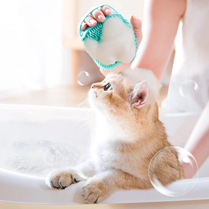 Silicone Pet Bath Brush