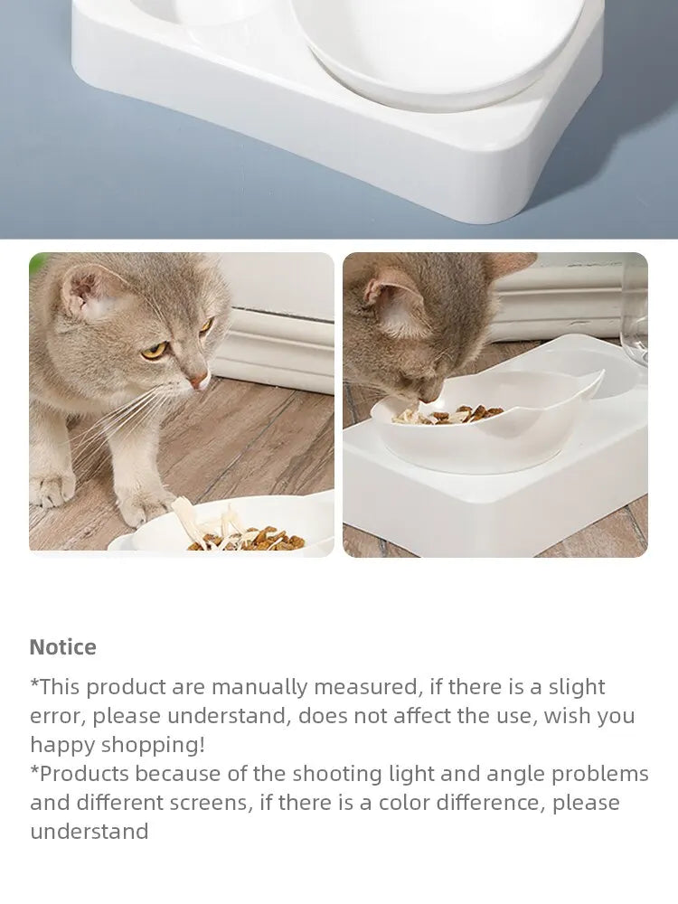 ErgoLift Dual Pet Feeder