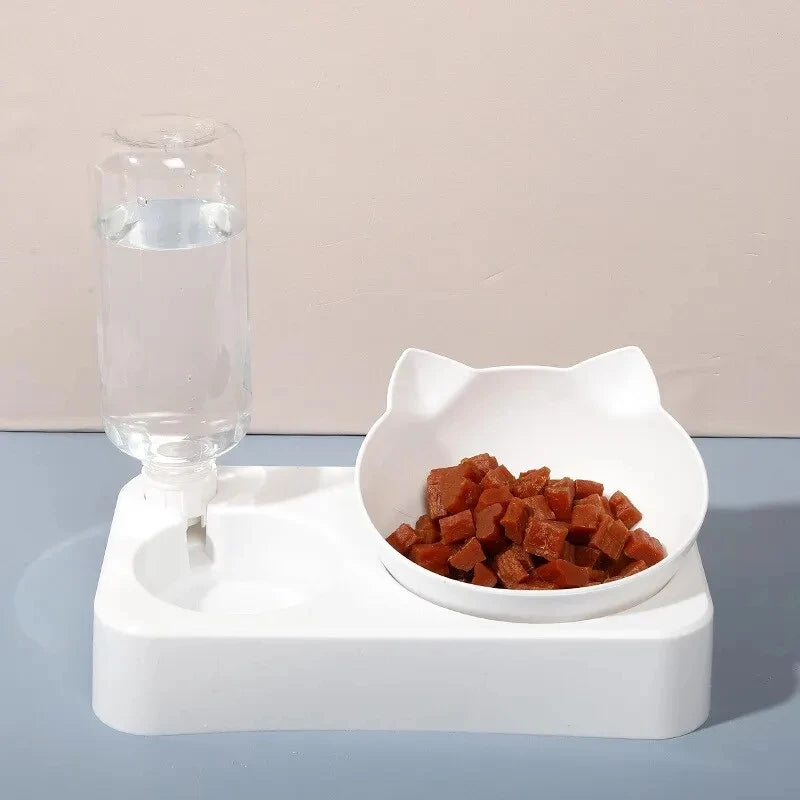 ErgoLift Dual Pet Feeder