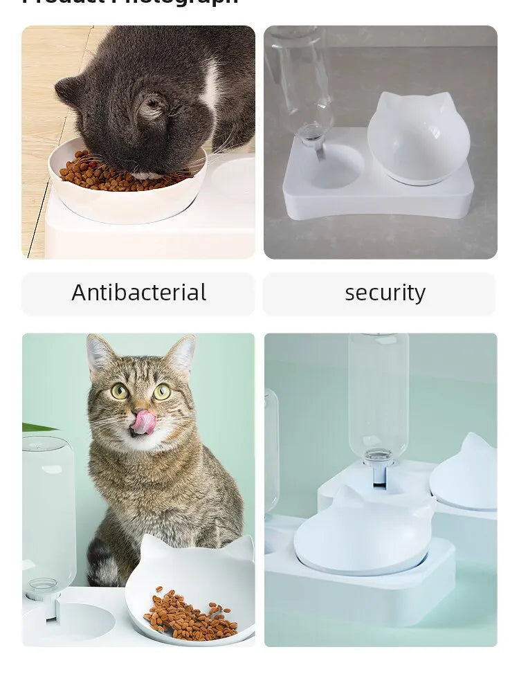 ErgoLift Dual Pet Feeder
