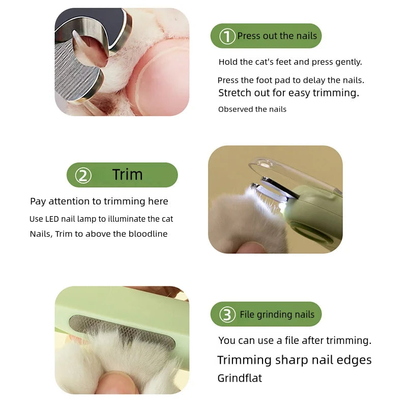 LED Pet Nail Clippers