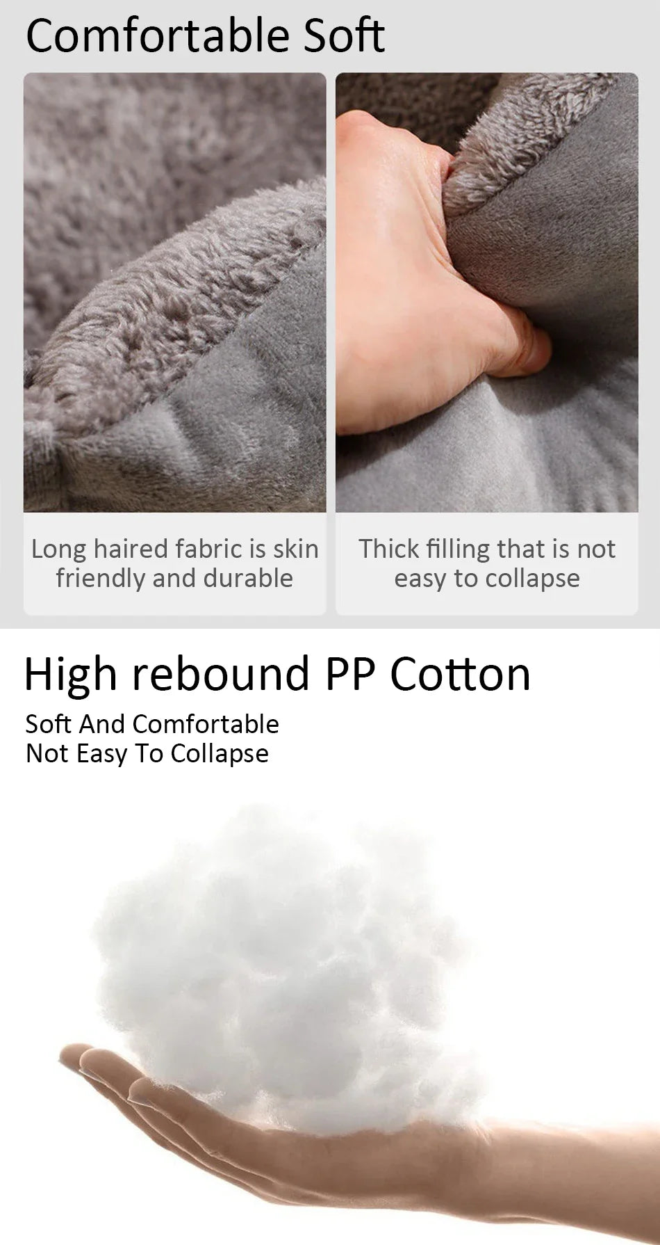 Plush Comfort Cat Bed