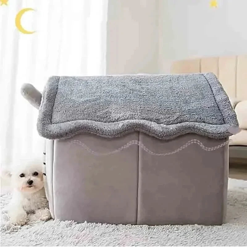 Removable Cushion Pet Den