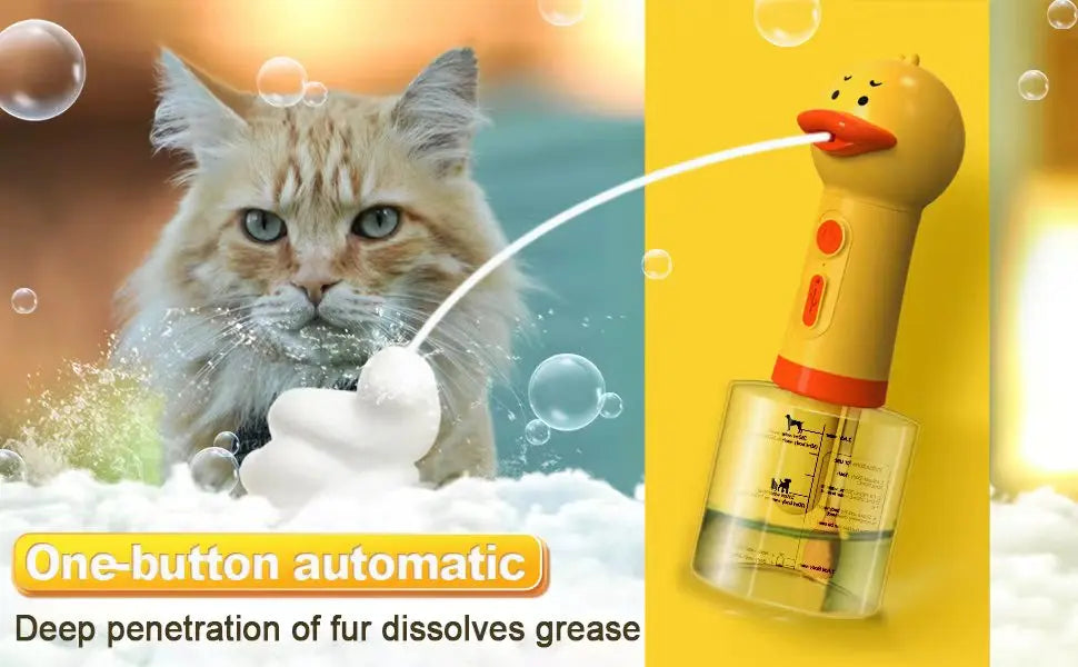 Duck Pet Foam Dispenser