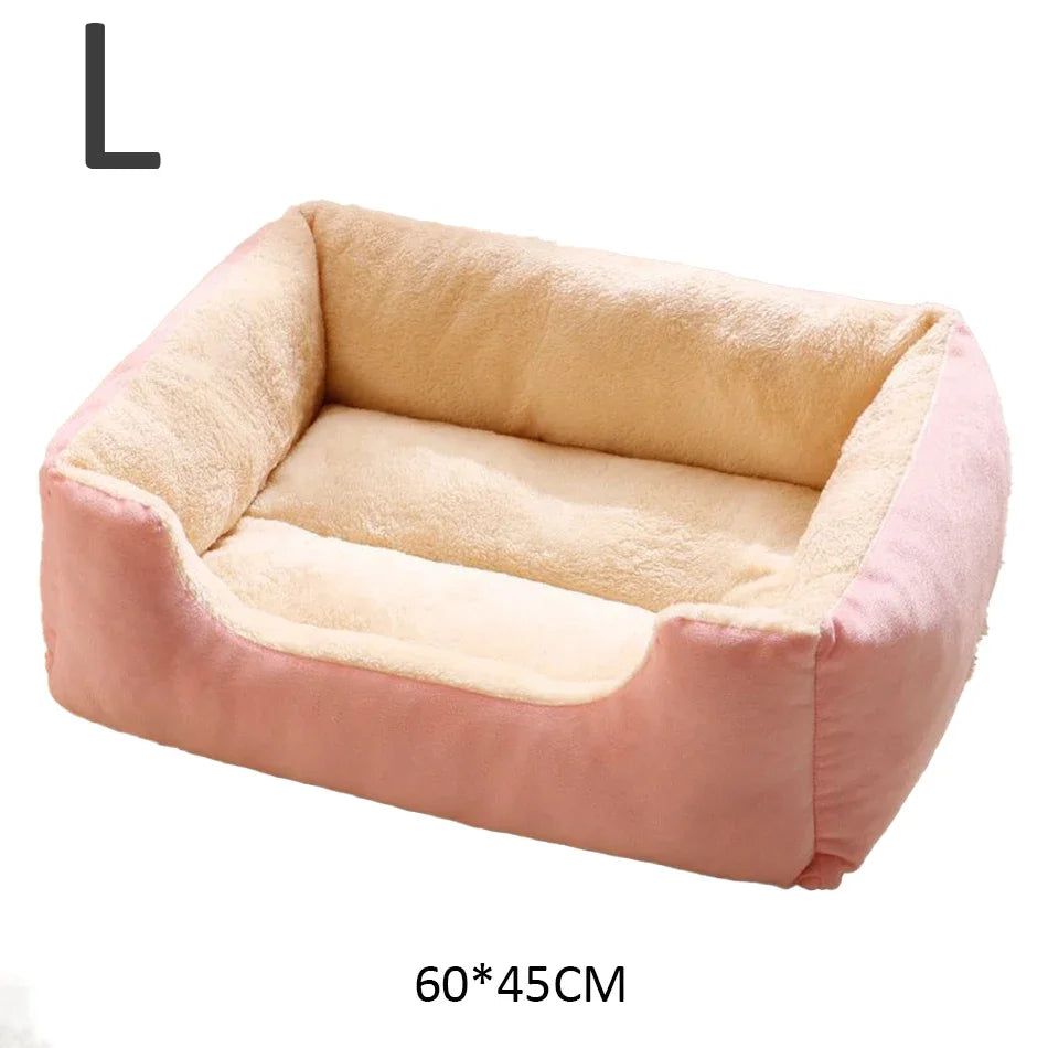Plush Comfort Cat Bed