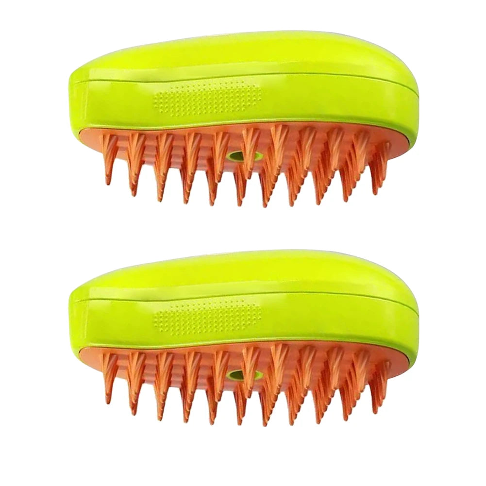 SteamGlow Pet Grooming Brush