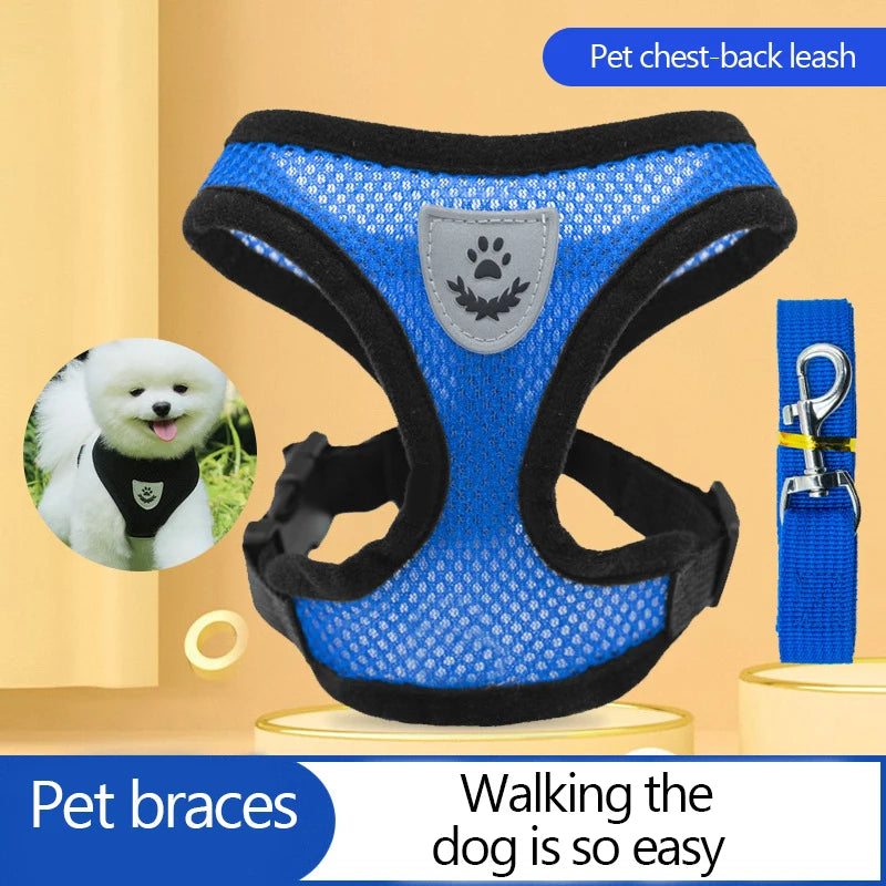 Adjustable Mesh Pet Harness