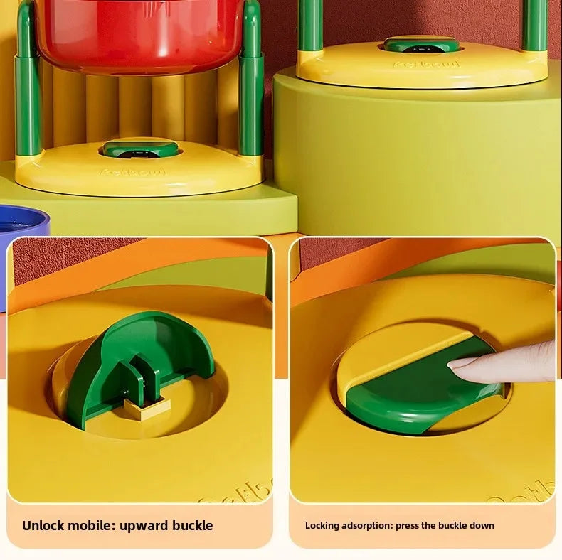 Elevated Foldable Pet Feeder