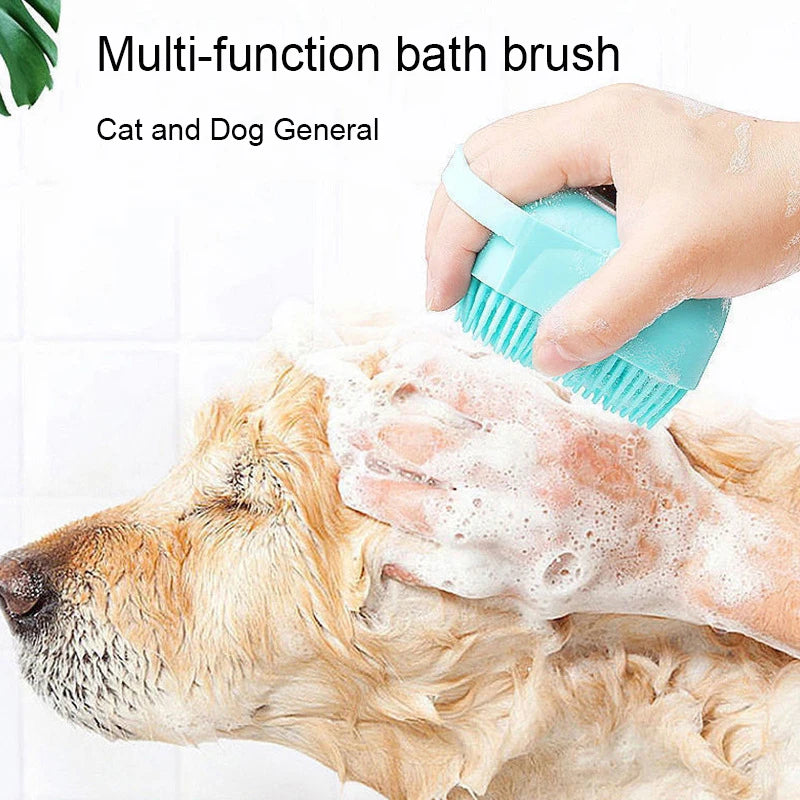 Silicone Pet Bath Brush
