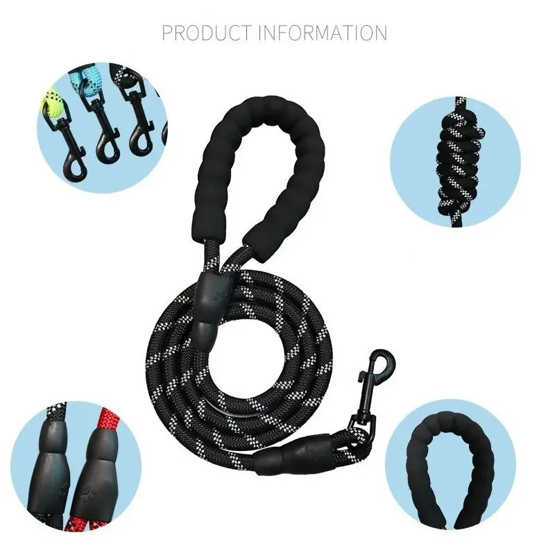 Reflective No-Pull Dog Leash