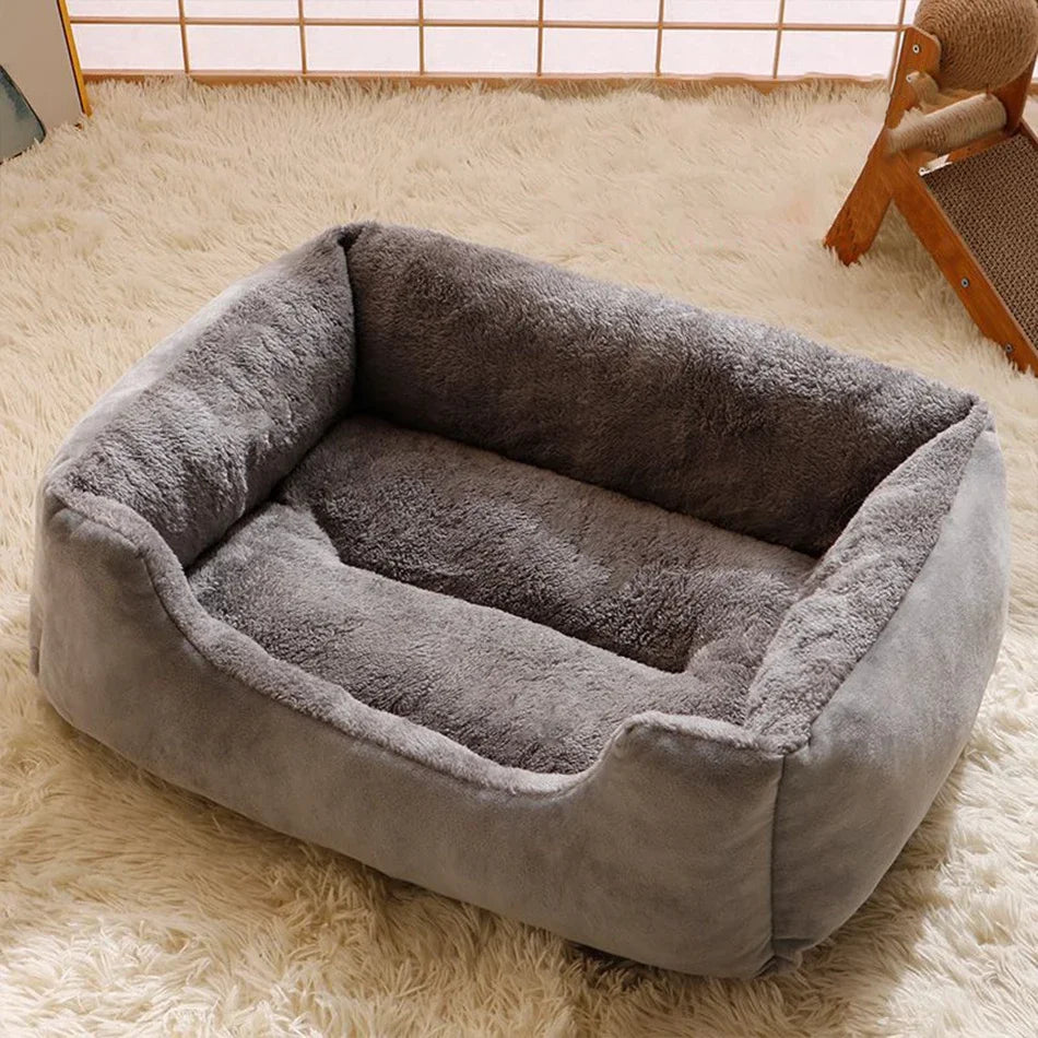 Plush Comfort Cat Bed