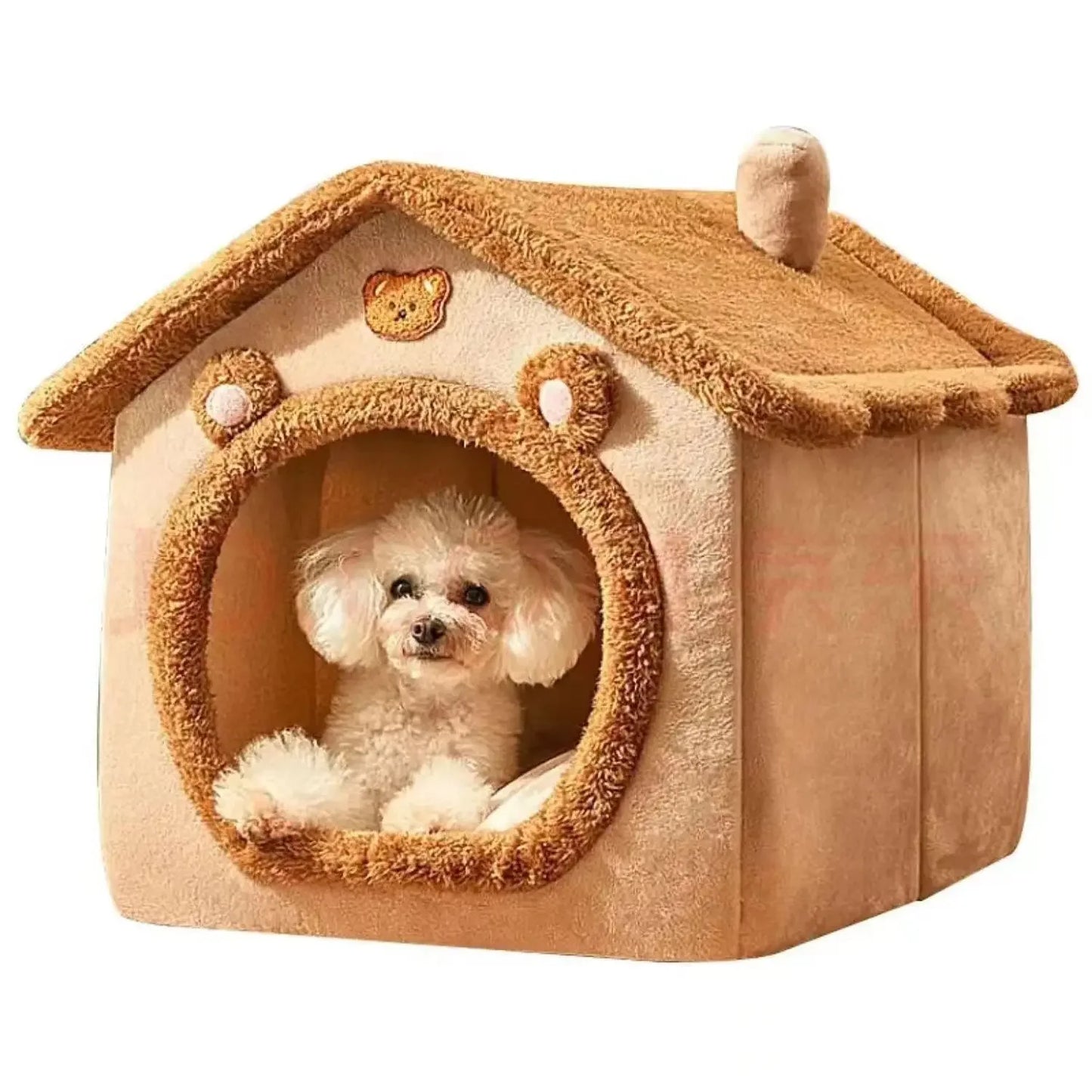 Removable Cushion Pet Den