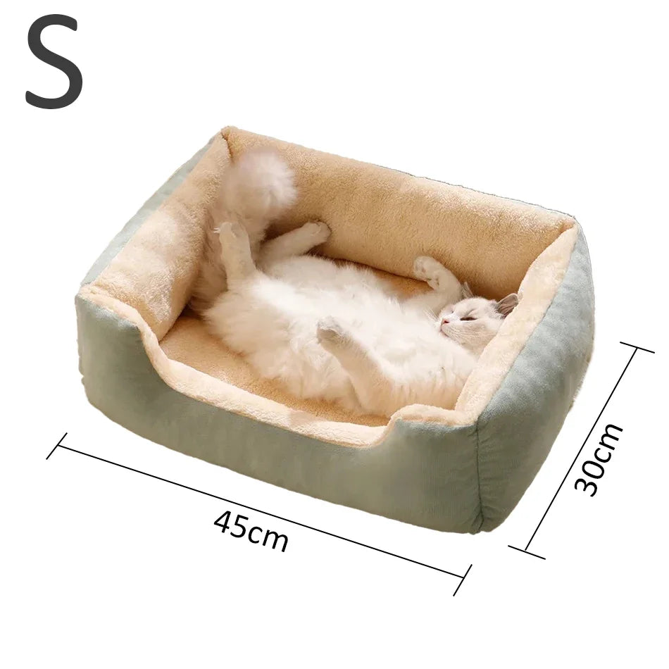 Plush Comfort Cat Bed