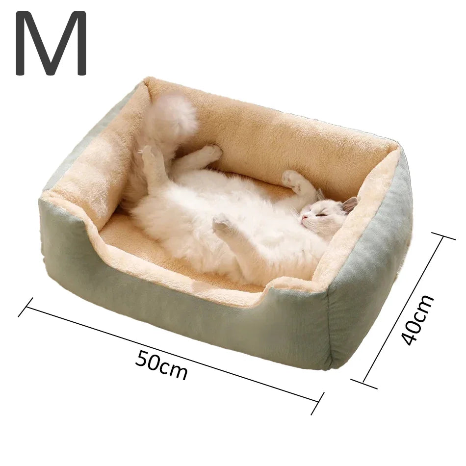 Plush Comfort Cat Bed