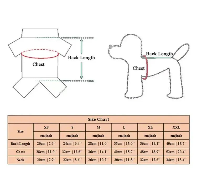 Windproof Dog Vest Coat