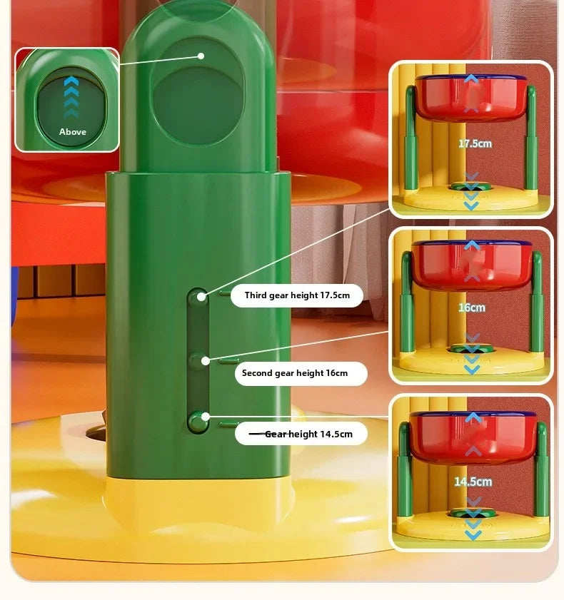 Elevated Foldable Pet Feeder