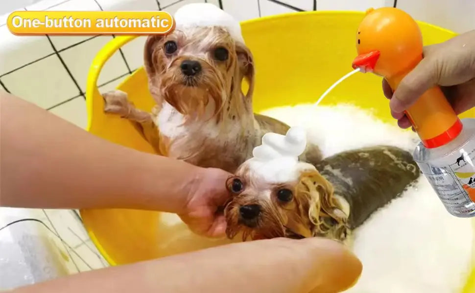 Duck Pet Foam Dispenser