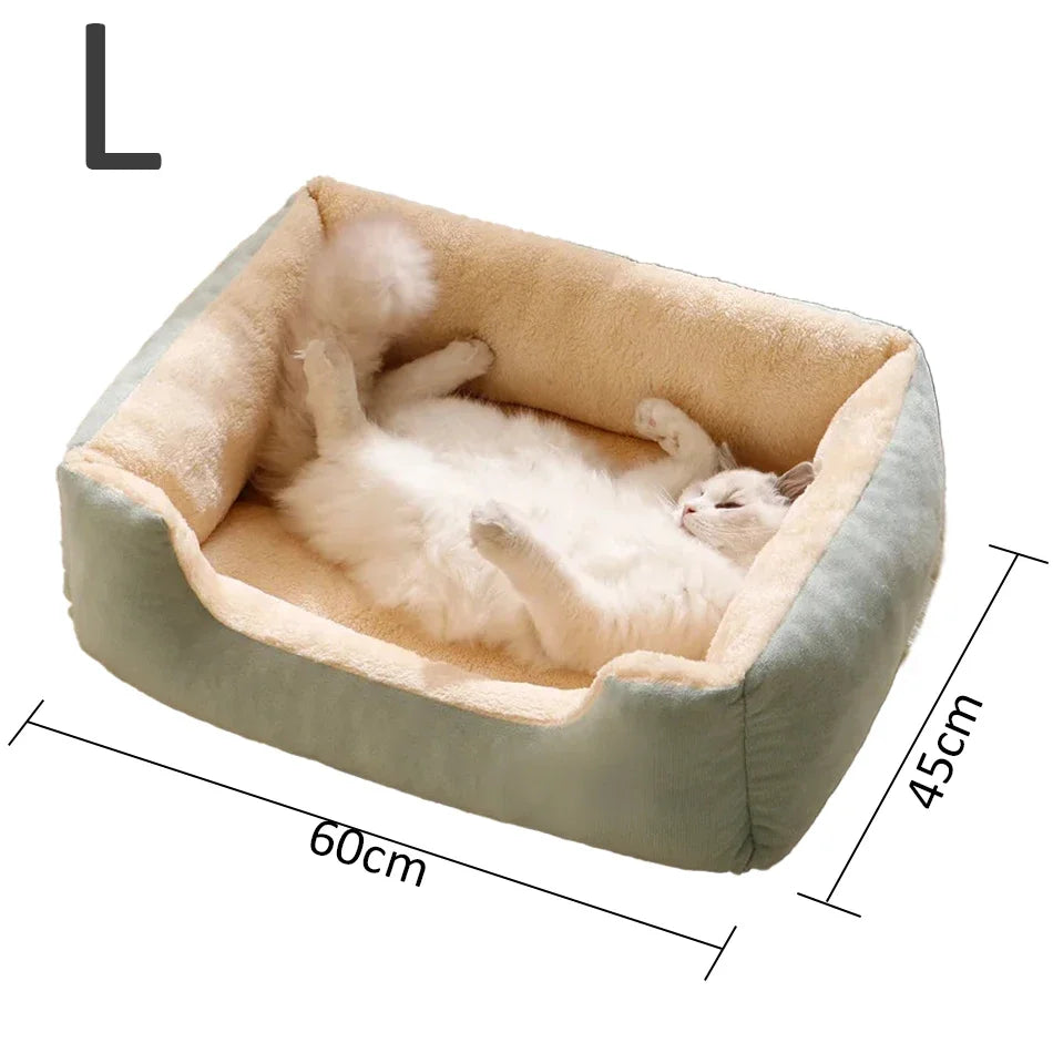 Plush Comfort Cat Bed