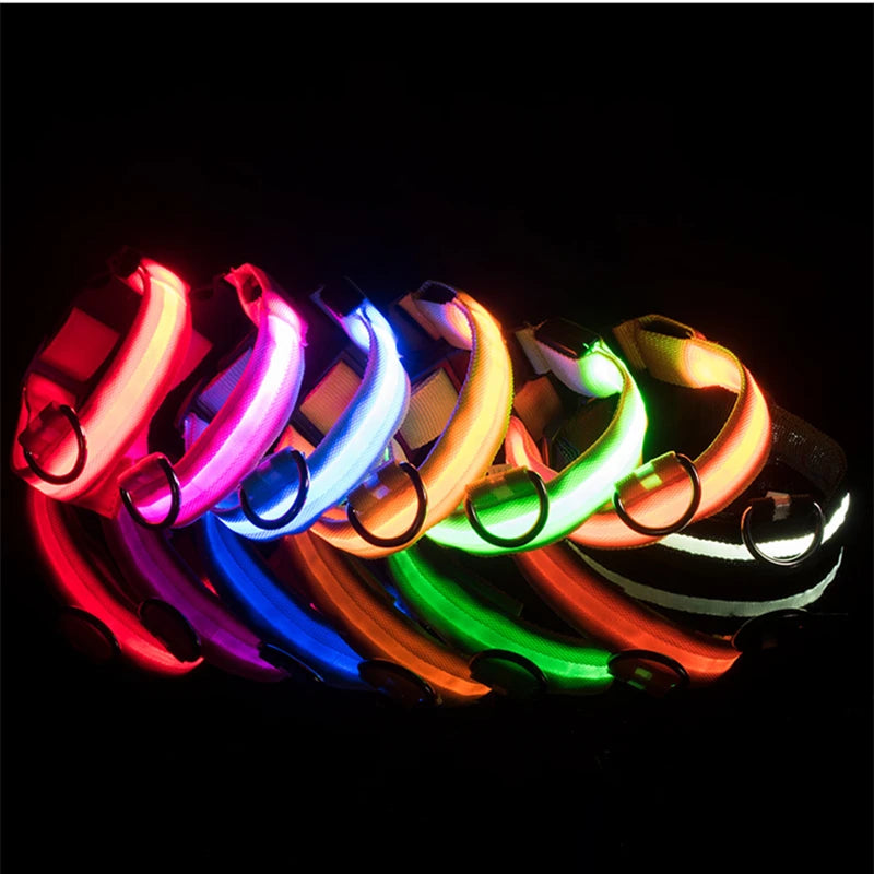 Glowing USB Pet Collar