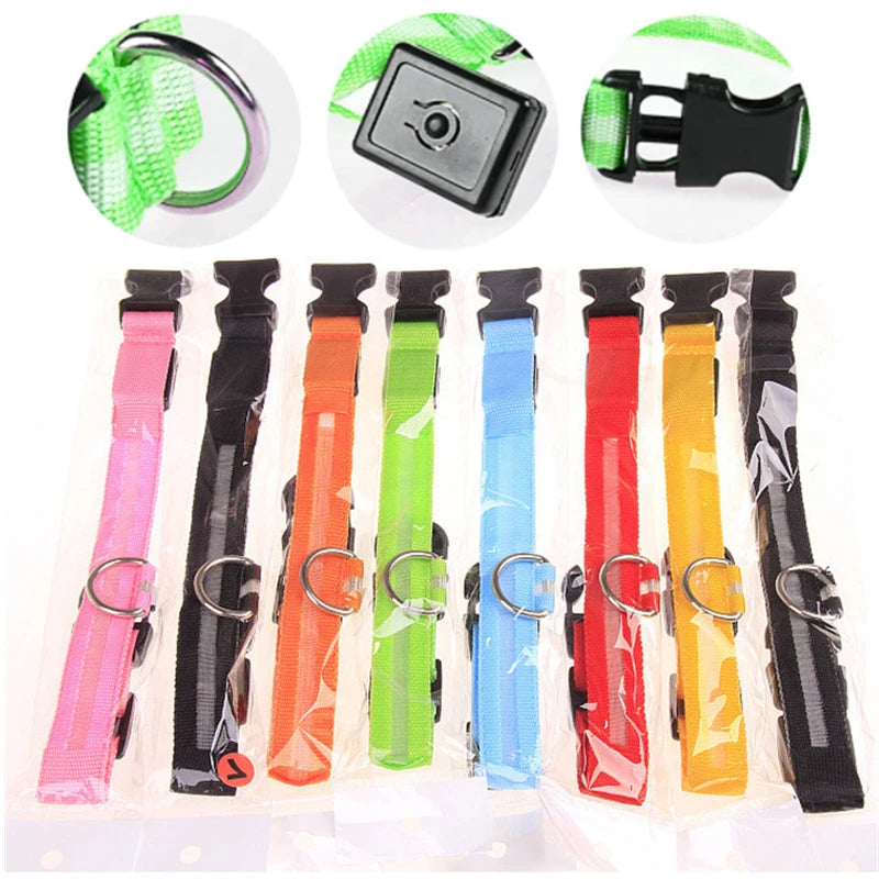 Glowing USB Pet Collar
