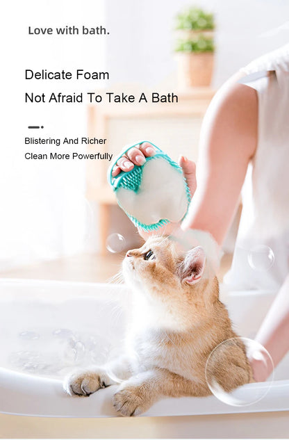 Silicone Pet Bath Brush
