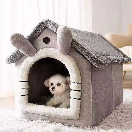 Removable Cushion Pet Den