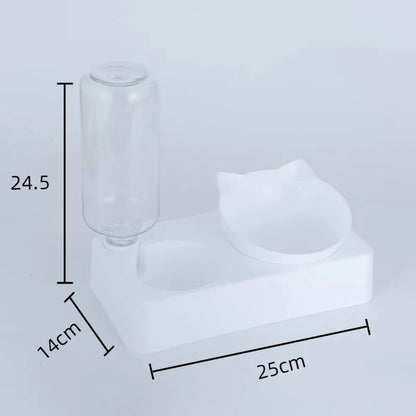ErgoLift Dual Pet Feeder