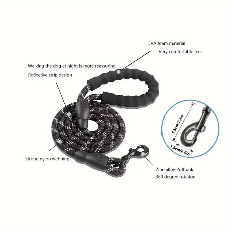 Heavy Duty Reflective Leash