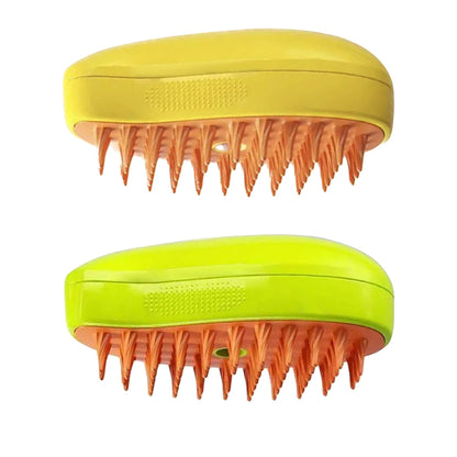 SteamGlow Pet Grooming Brush