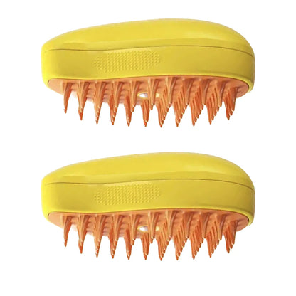 SteamGlow Pet Grooming Brush
