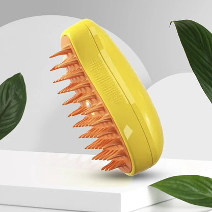 SteamGlow Pet Grooming Brush