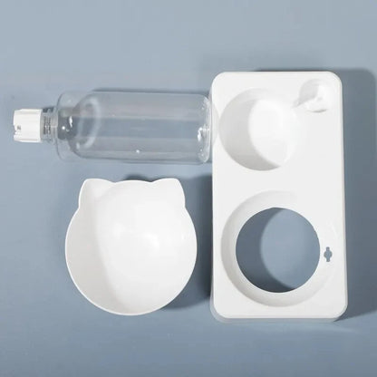 ErgoLift Dual Pet Feeder