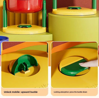Elevated Foldable Pet Feeder