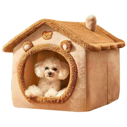 Removable Cushion Pet Den