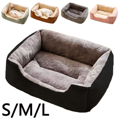 Plush Comfort Cat Bed